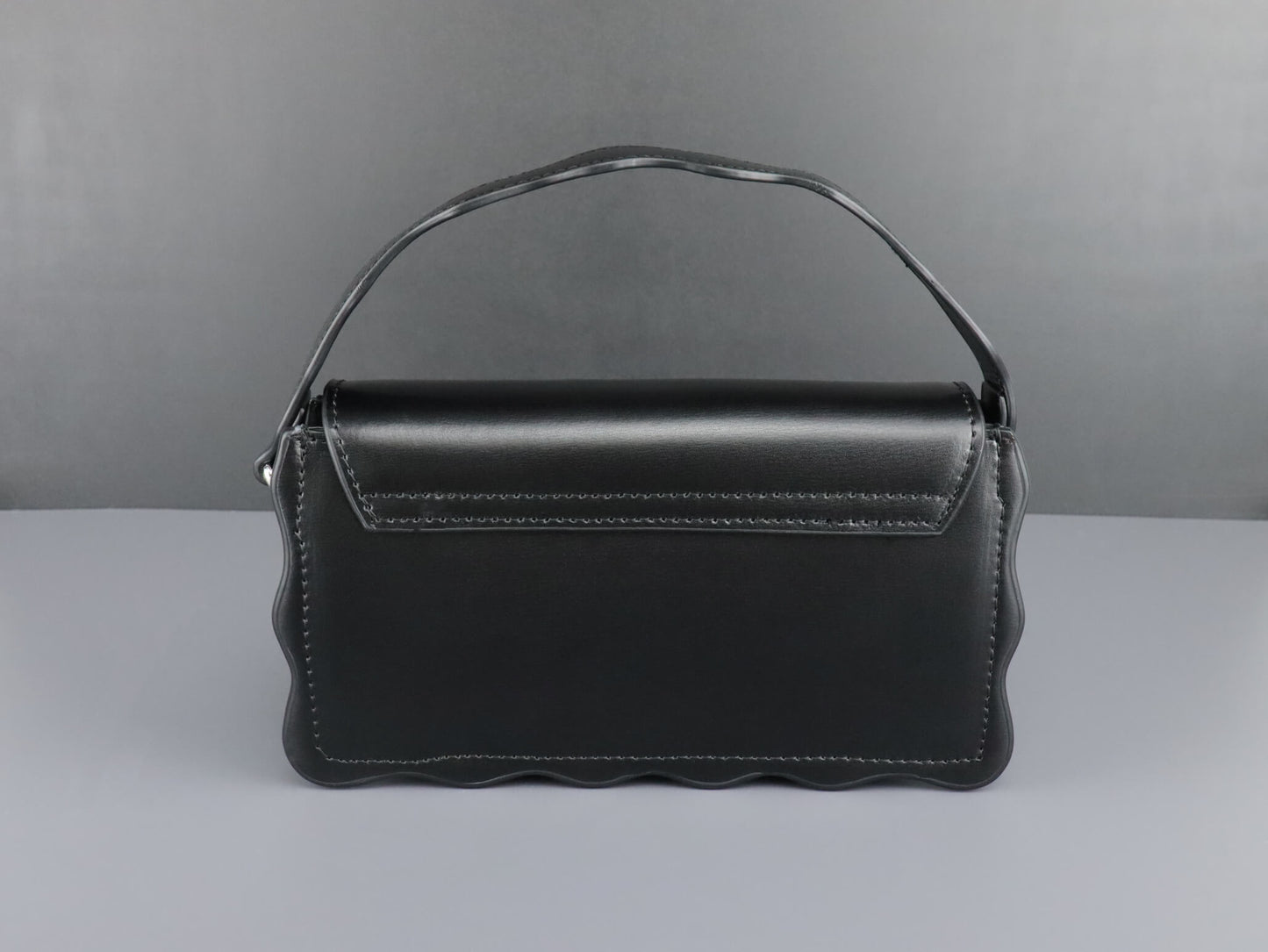 Black Leather Crossbody Bag | handbag