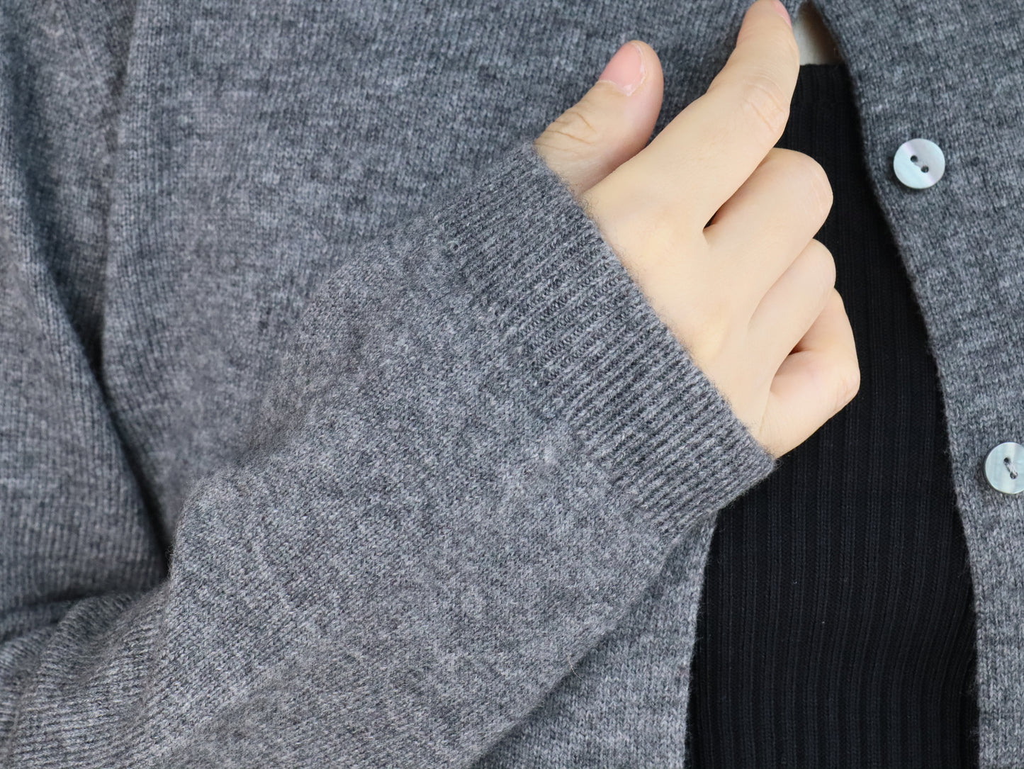 Cropped Wool Knit Cardigan | Women's Top