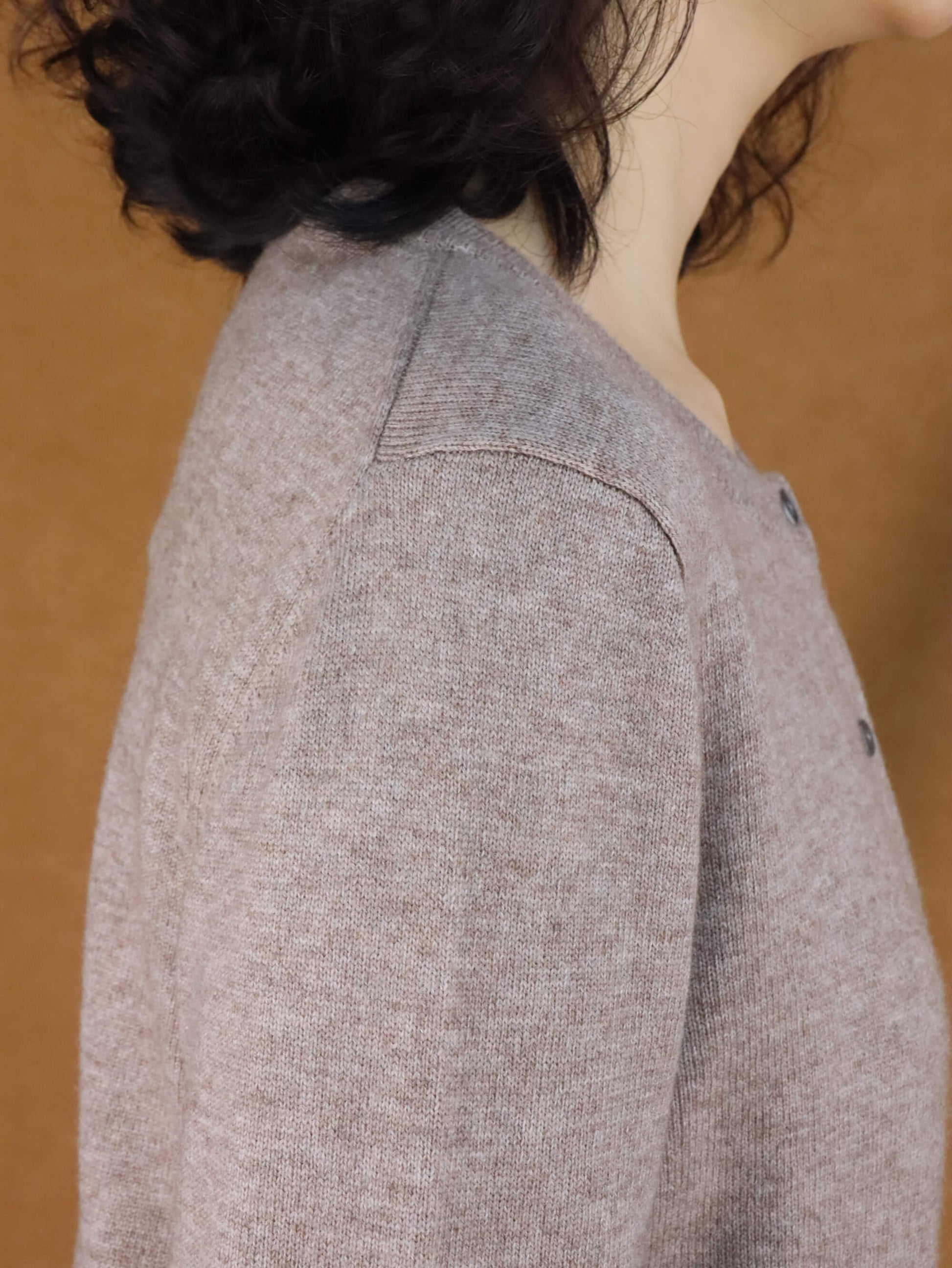 cropped wool knitted cardigan | women cardigan