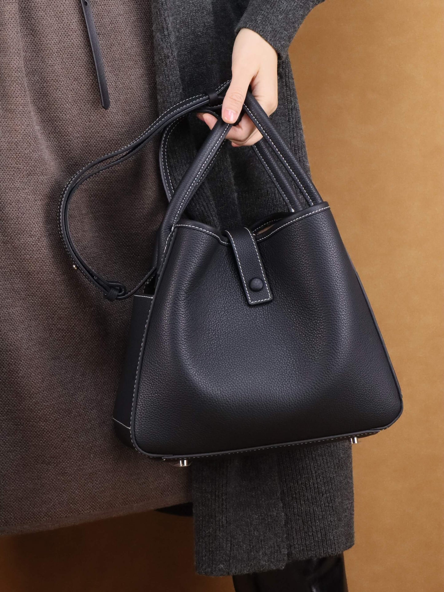 Leather Shoulder Bag