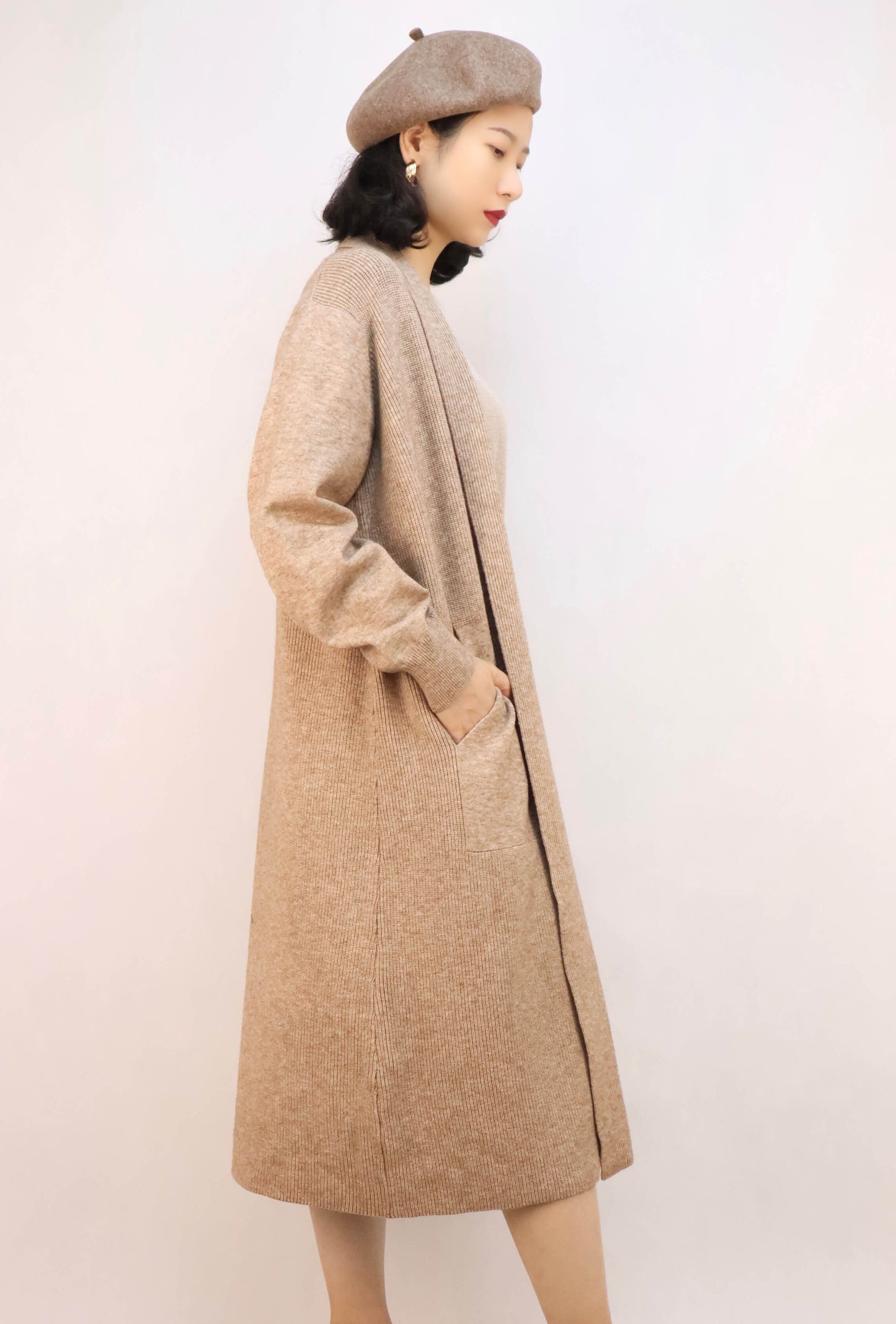 Relaxed Long Cardigan | Women's Knitwear