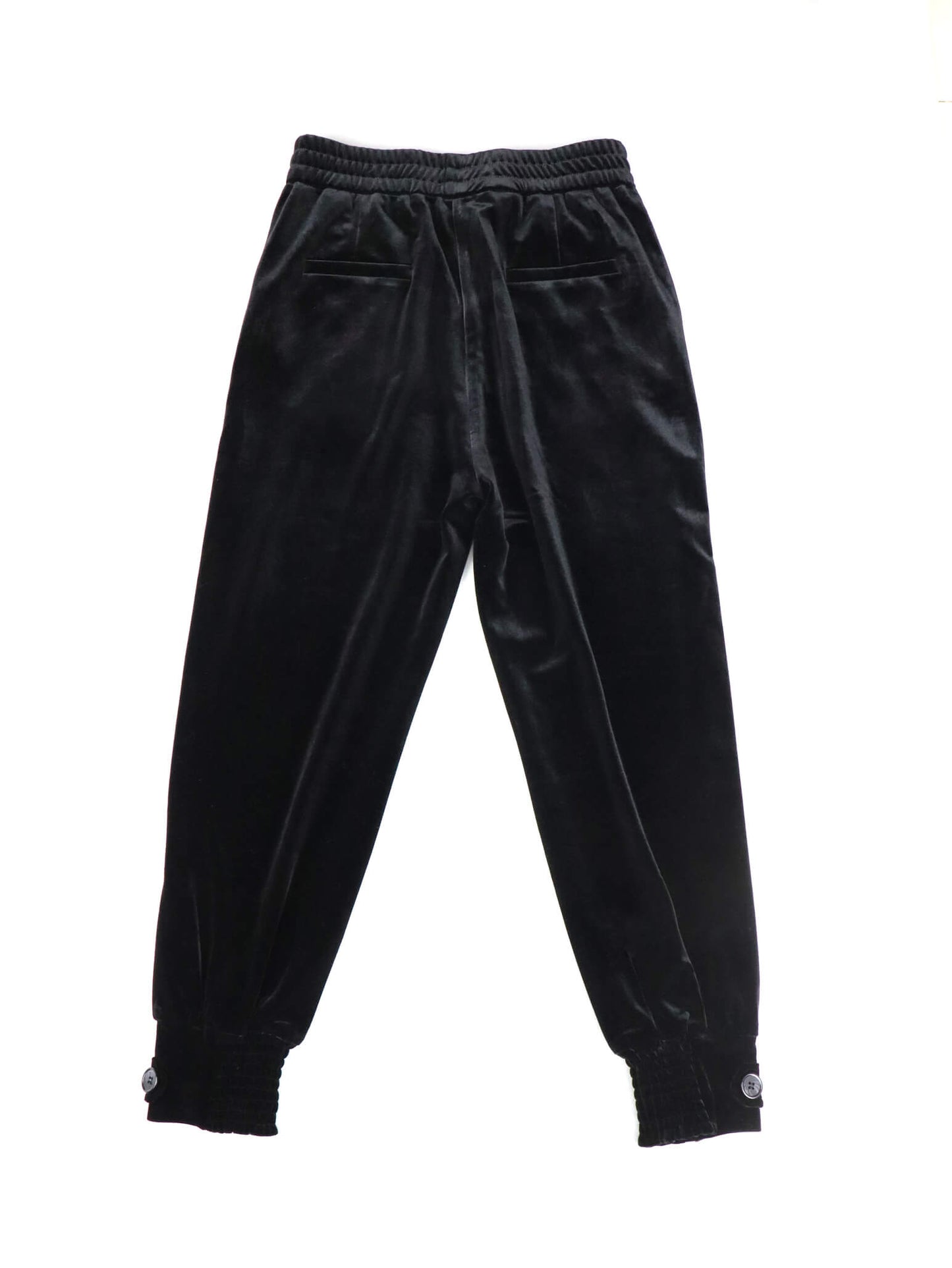 cropped velvet trousers