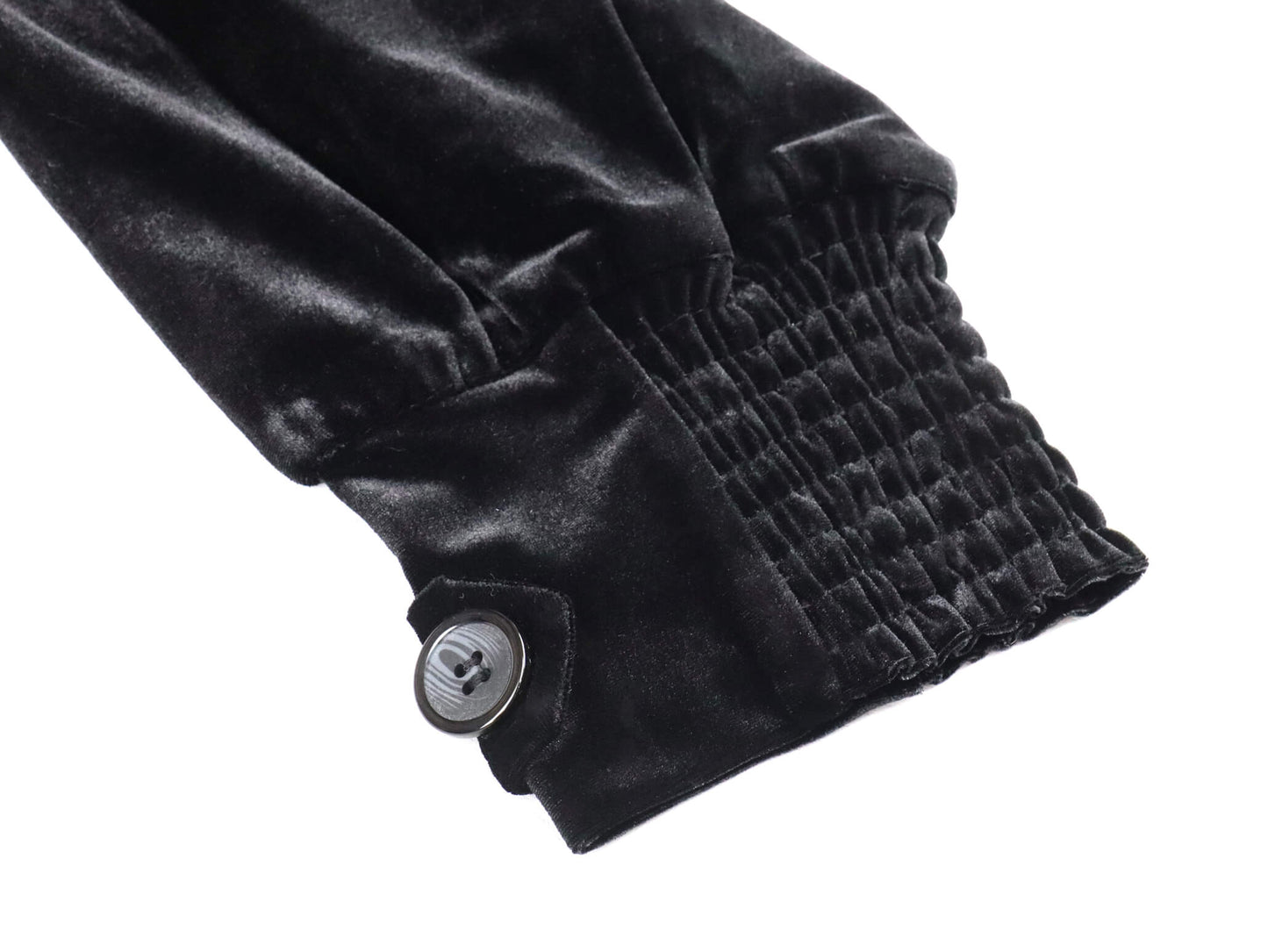 cropped velvet trousers