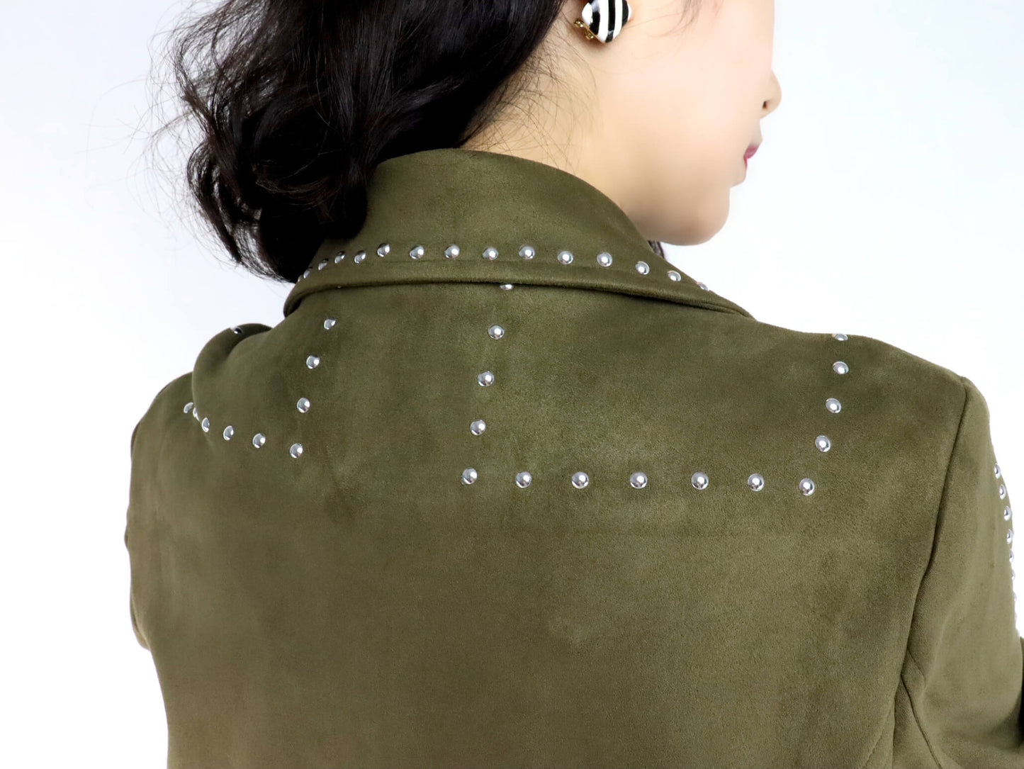 Suede Biker Jacket