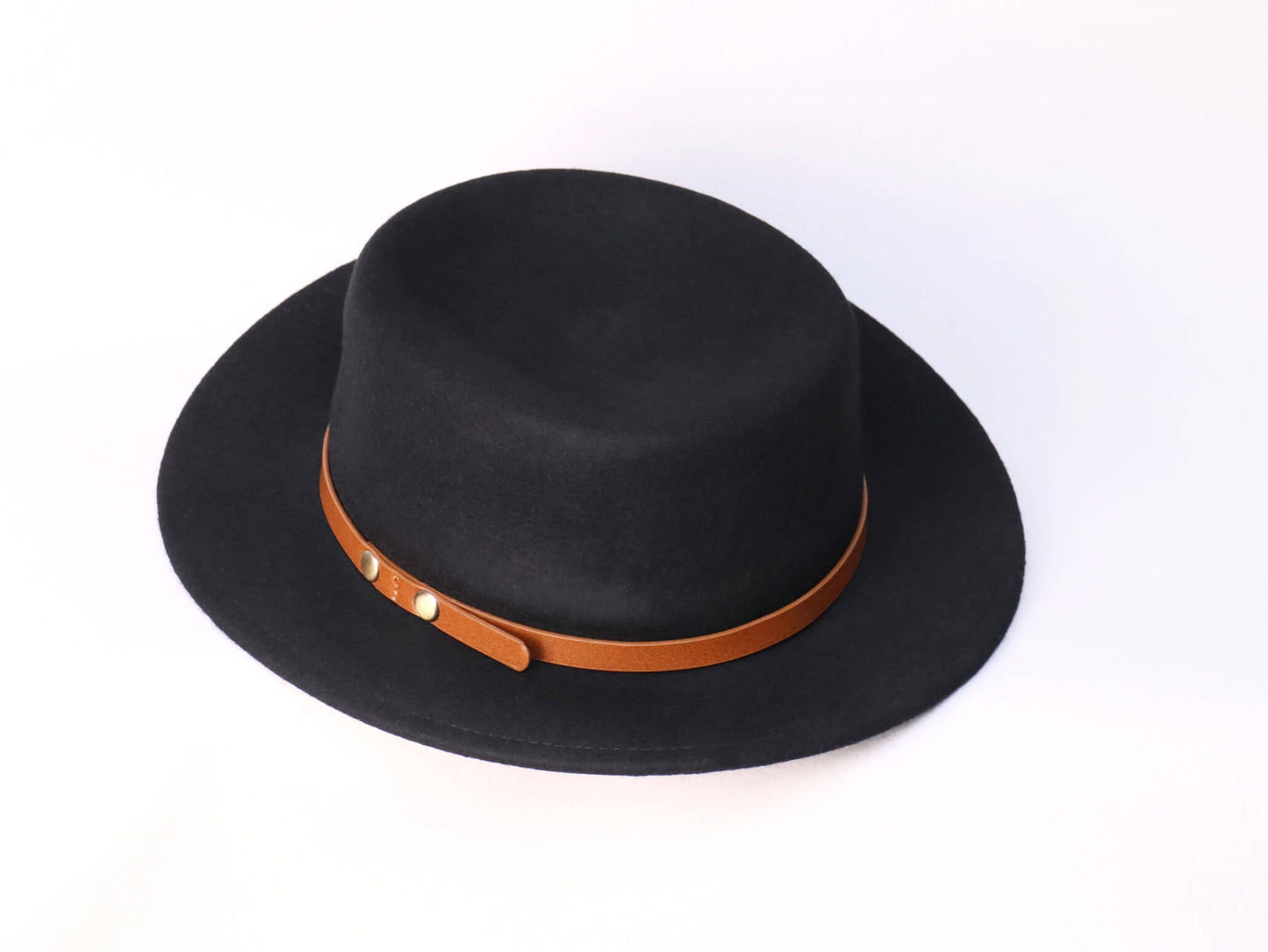 100% Wool Fedora Hat