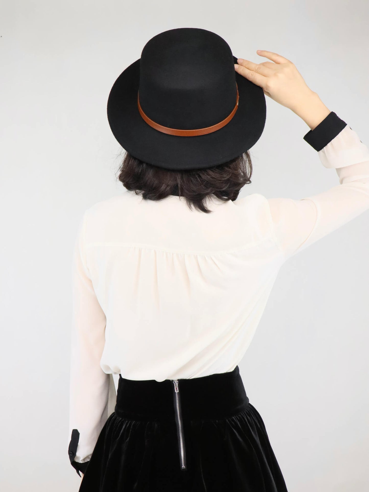 100% Wool Fedora Hat