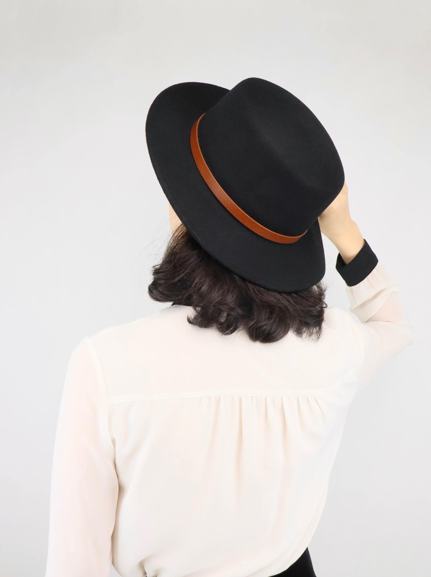 100% Wool Fedora Hat