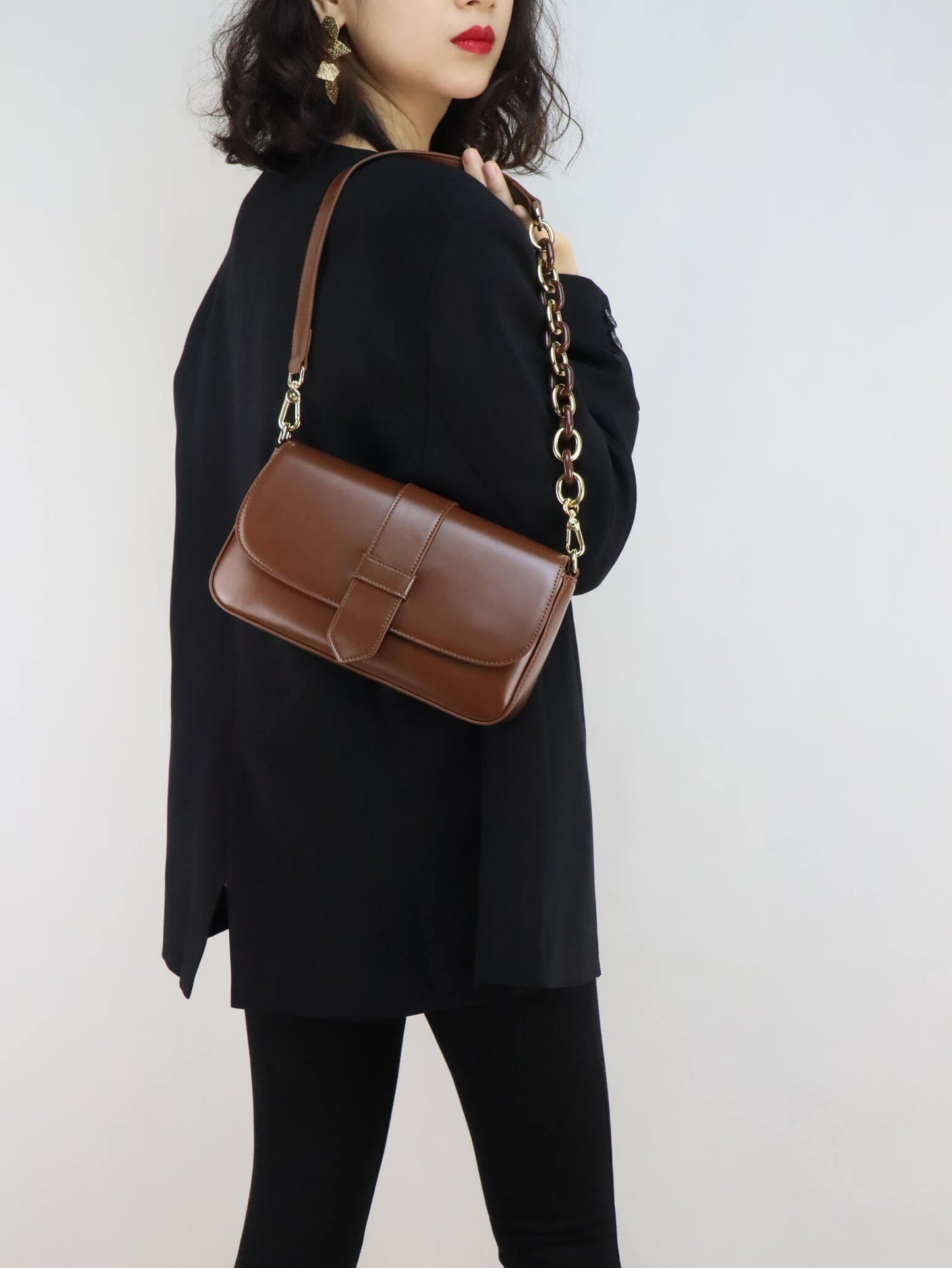 Leather Crossbody Bag