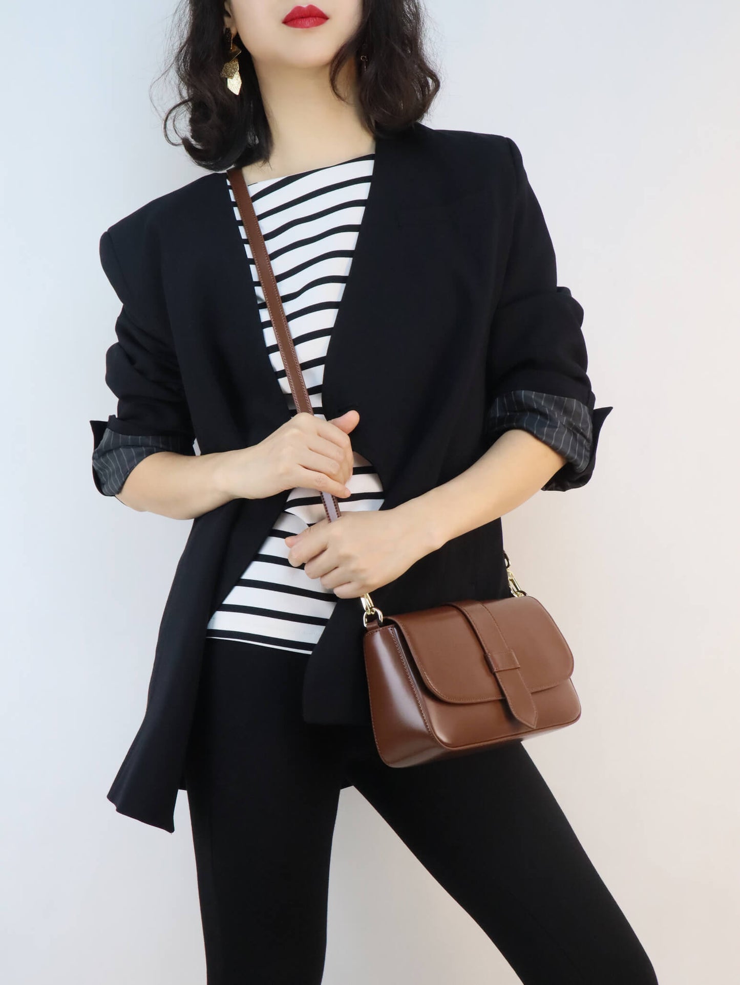 Leather Crossbody Bag