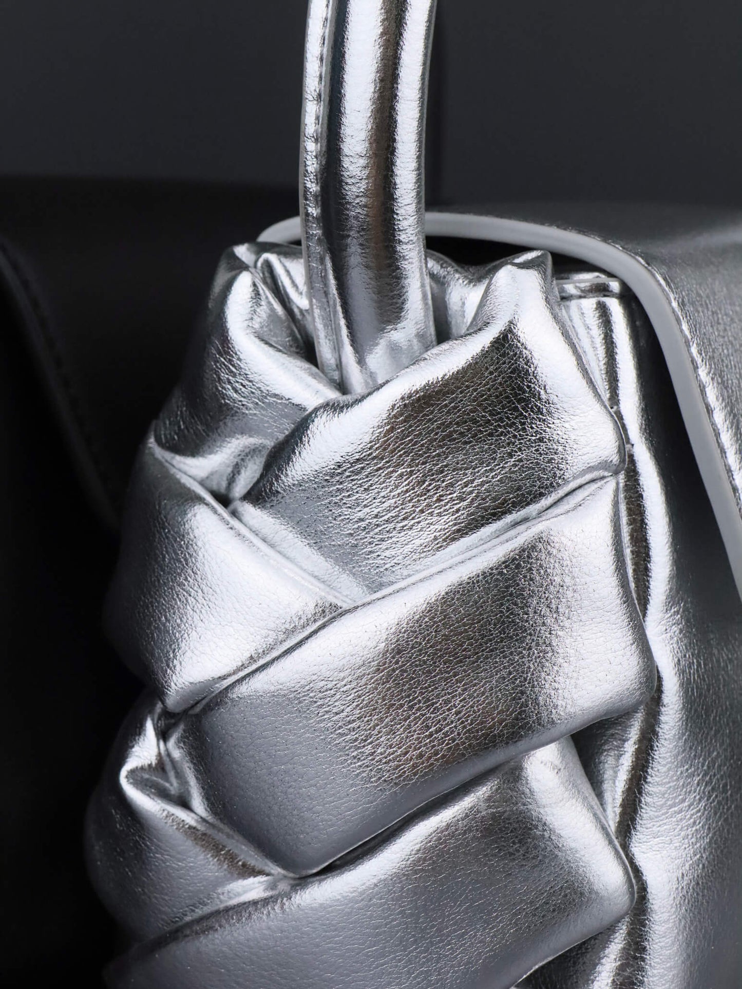 Leather Shoulder Bag | creative weaving designs