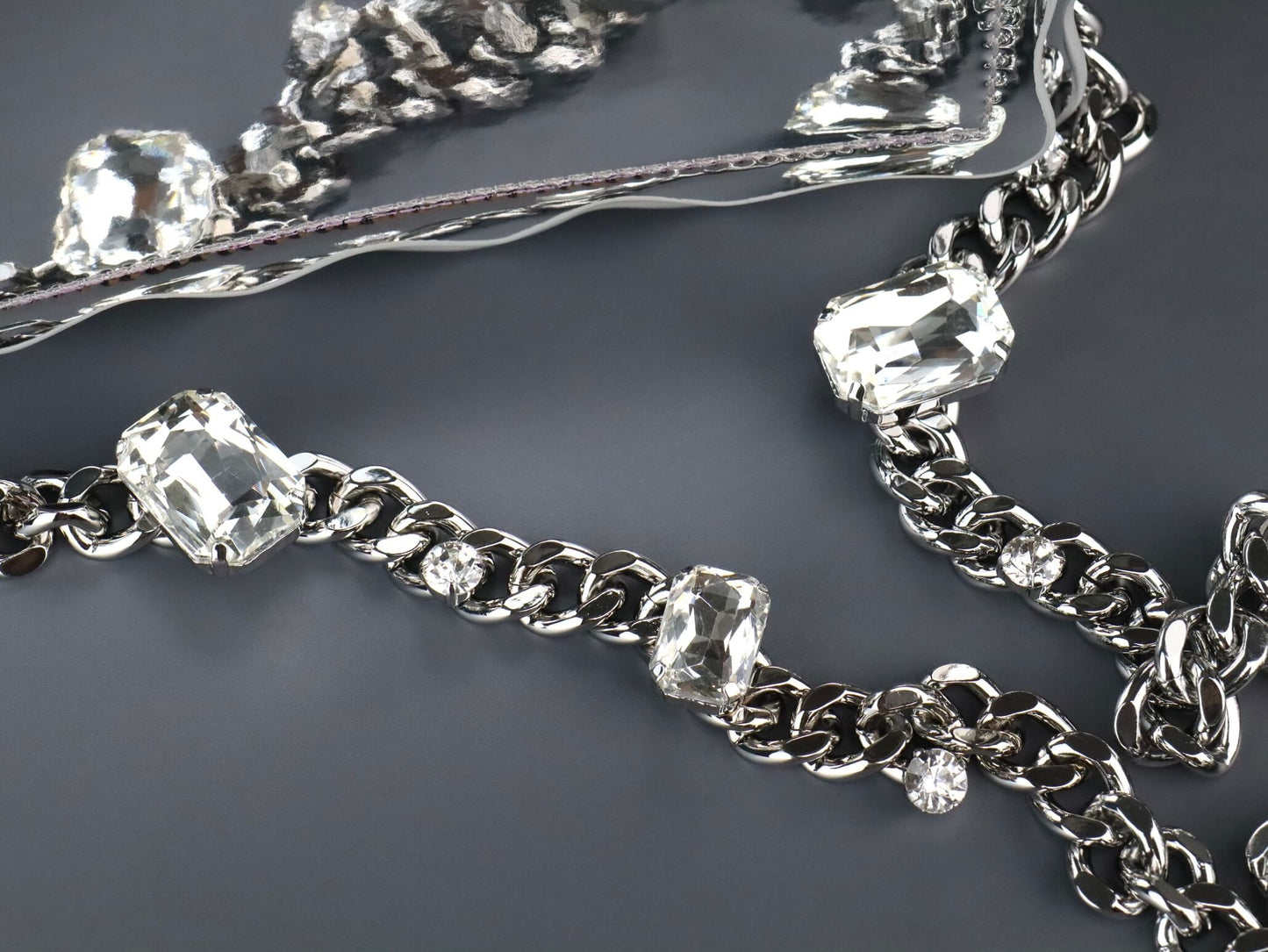 Rhinestones Chain Stap