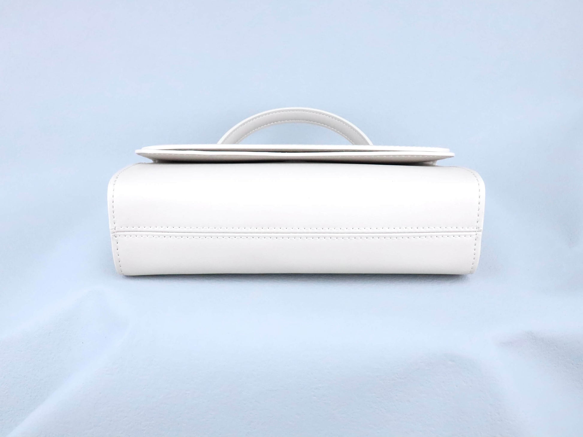 Creamy-white Leather Clutch Bag Handbag Small Crossbody Bags for Women