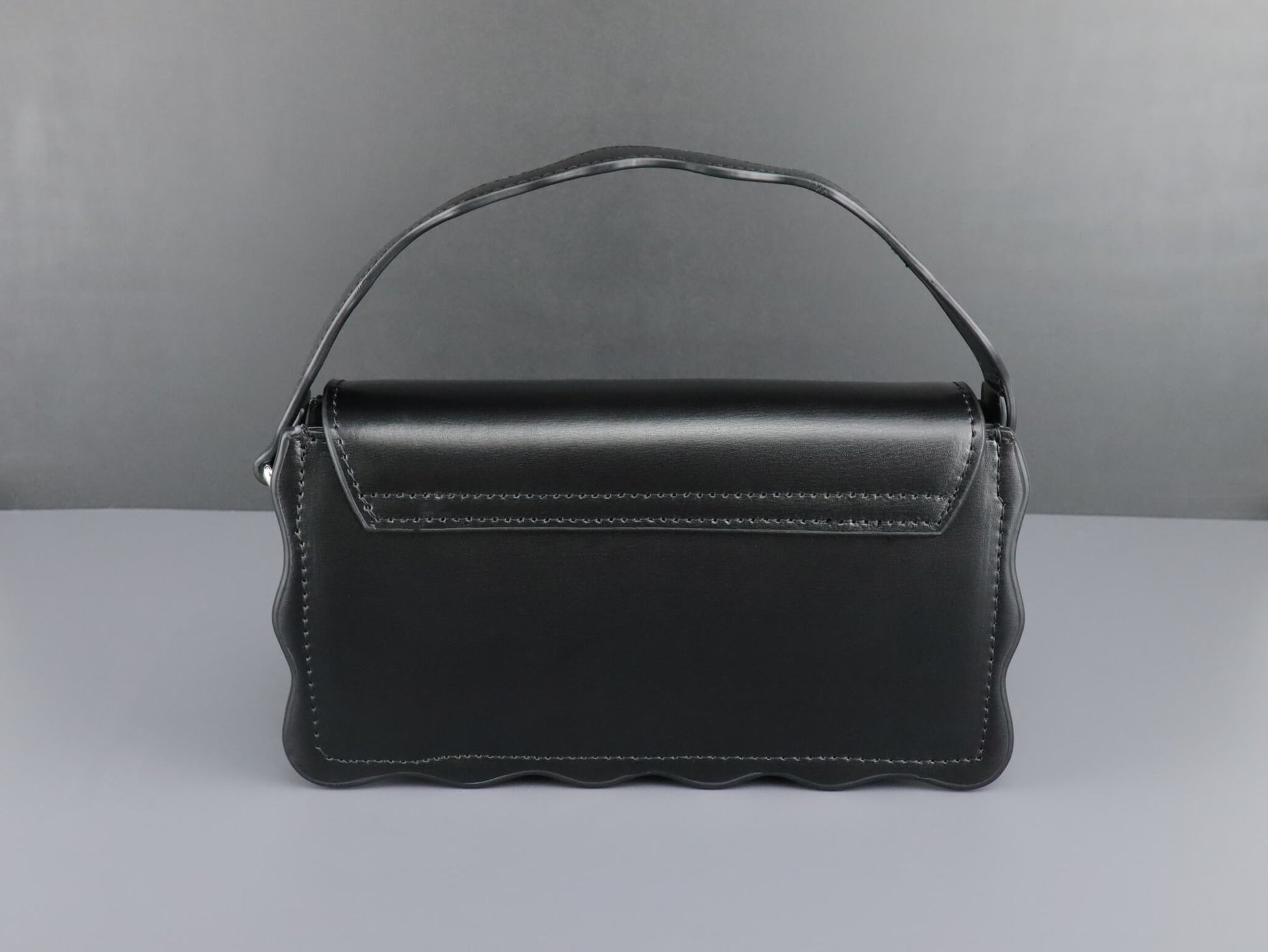 Black Leather Crossbody Bag | handbag