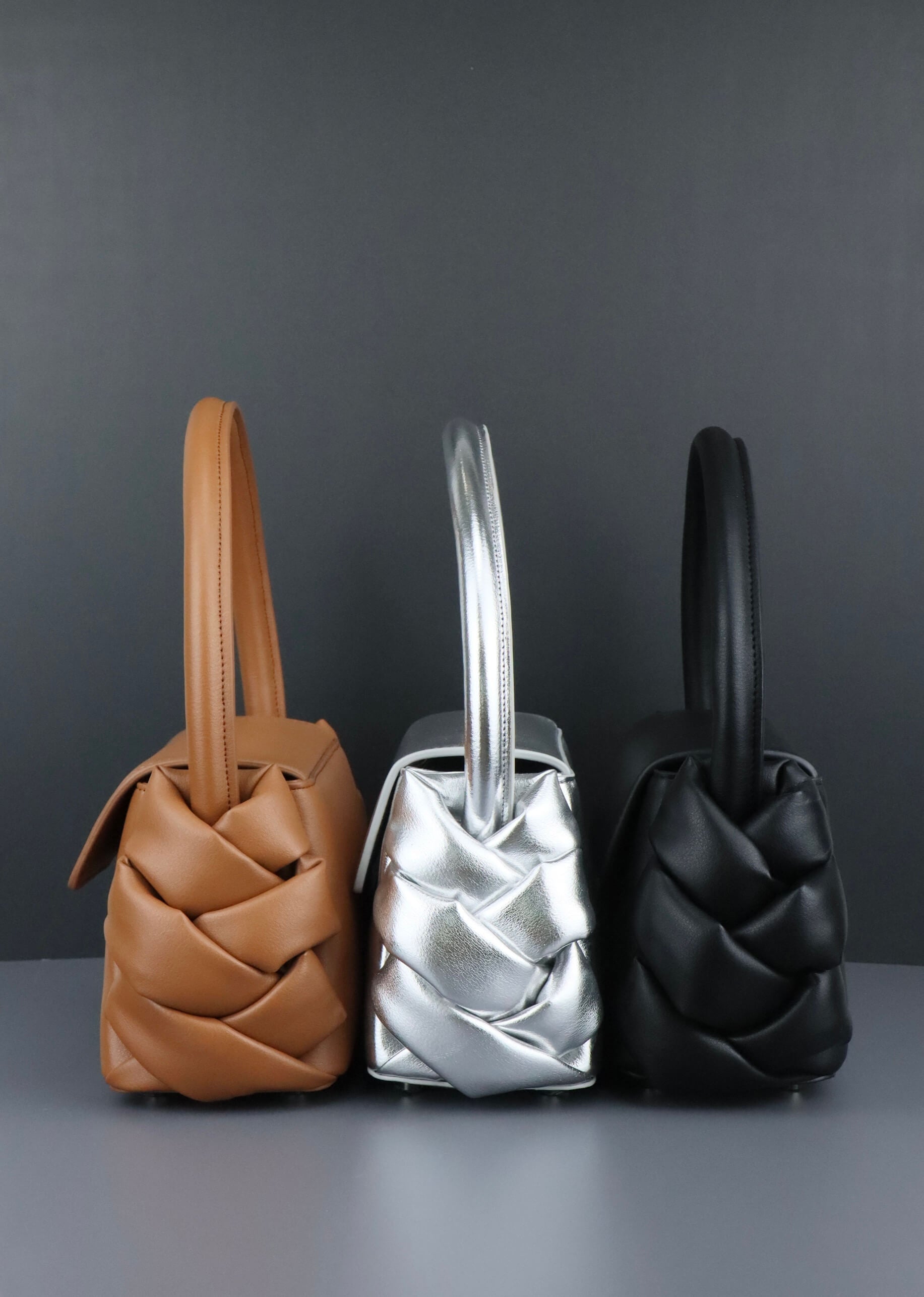Leather Shoulder Bag | three colours are available