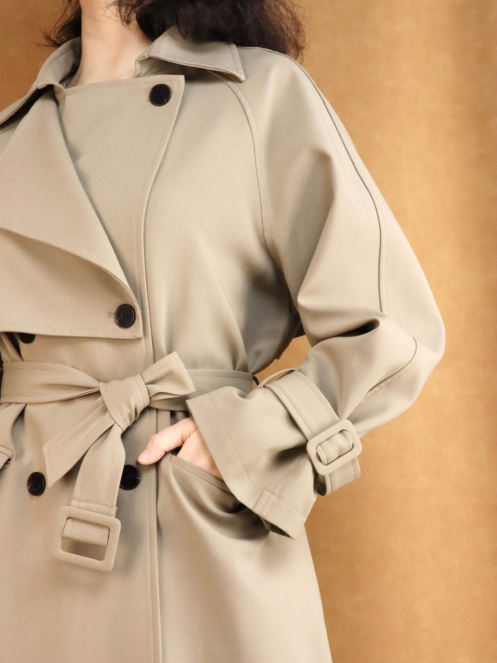 oversized trench coat