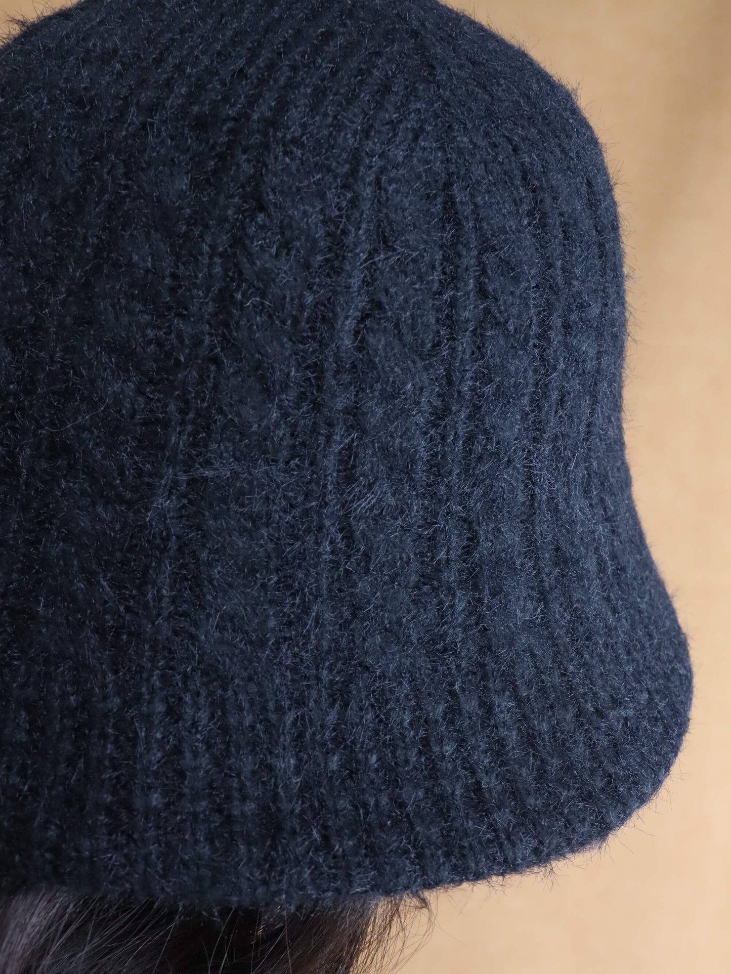 Wool Knitted Bucket Hat