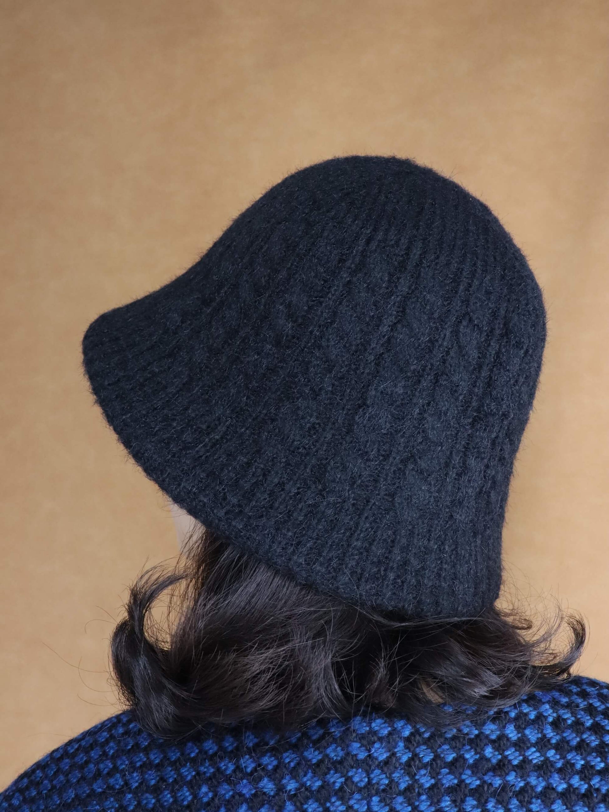 Wool Knitted Bucket Hat