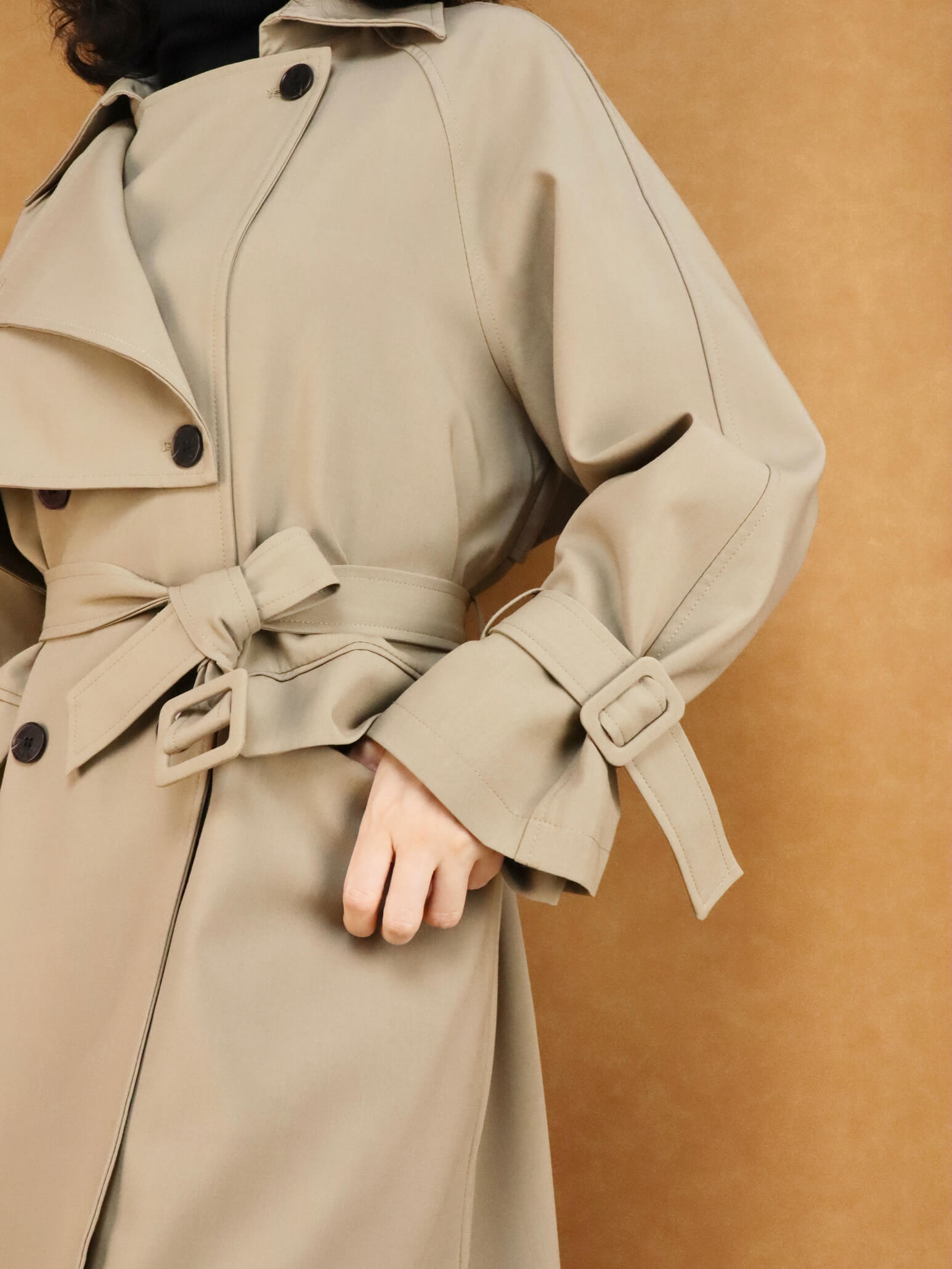 oversized trench coat