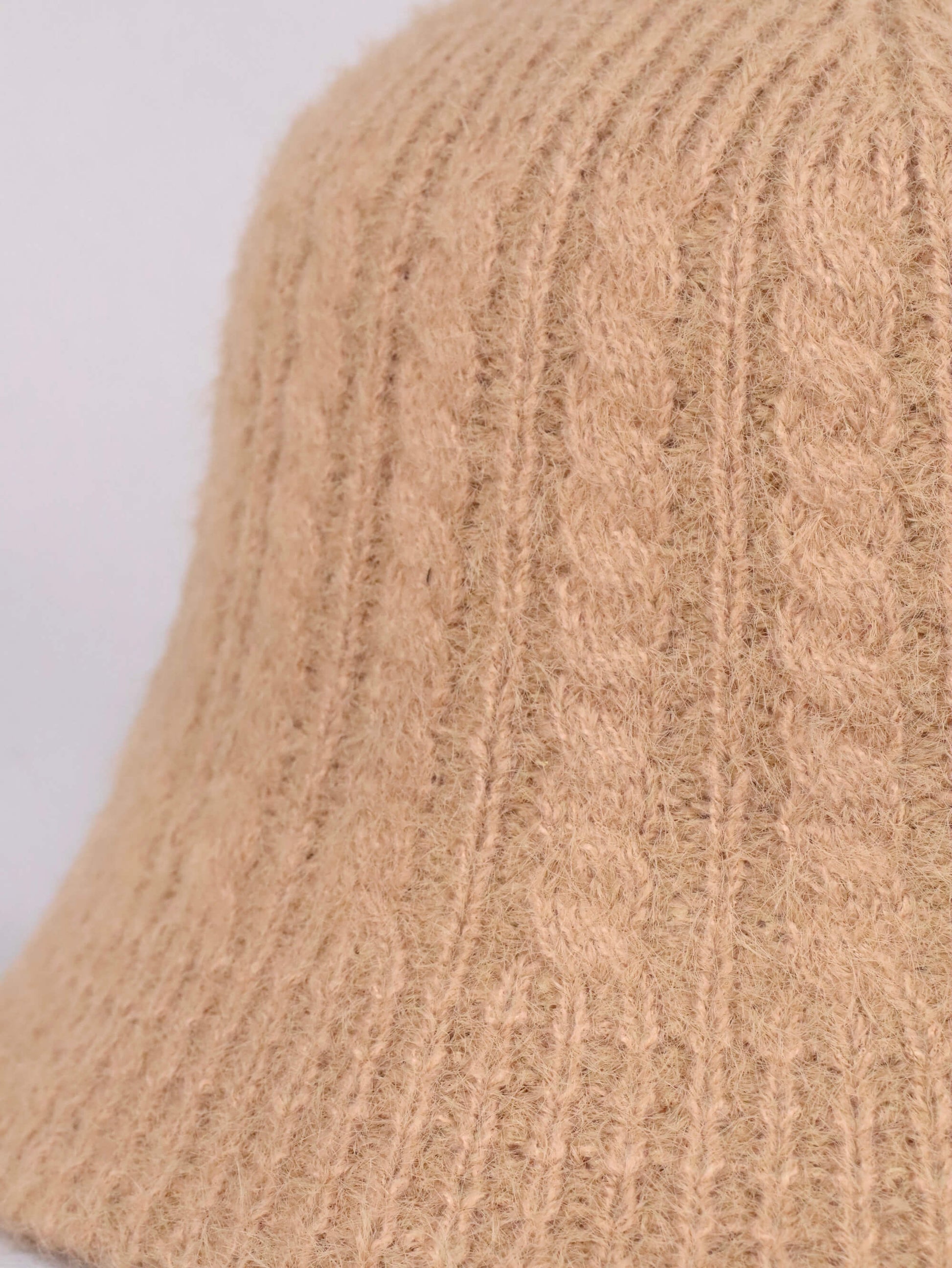 Wool Knitted Bucket Hat