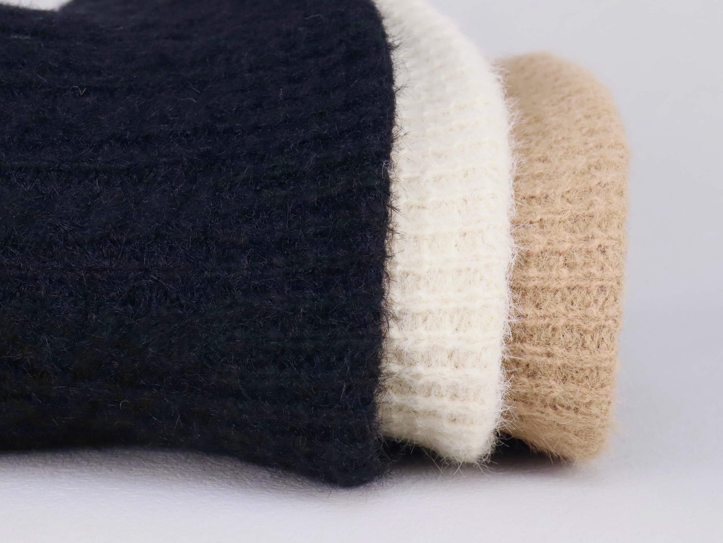 Wool Knitted Bucket Hat