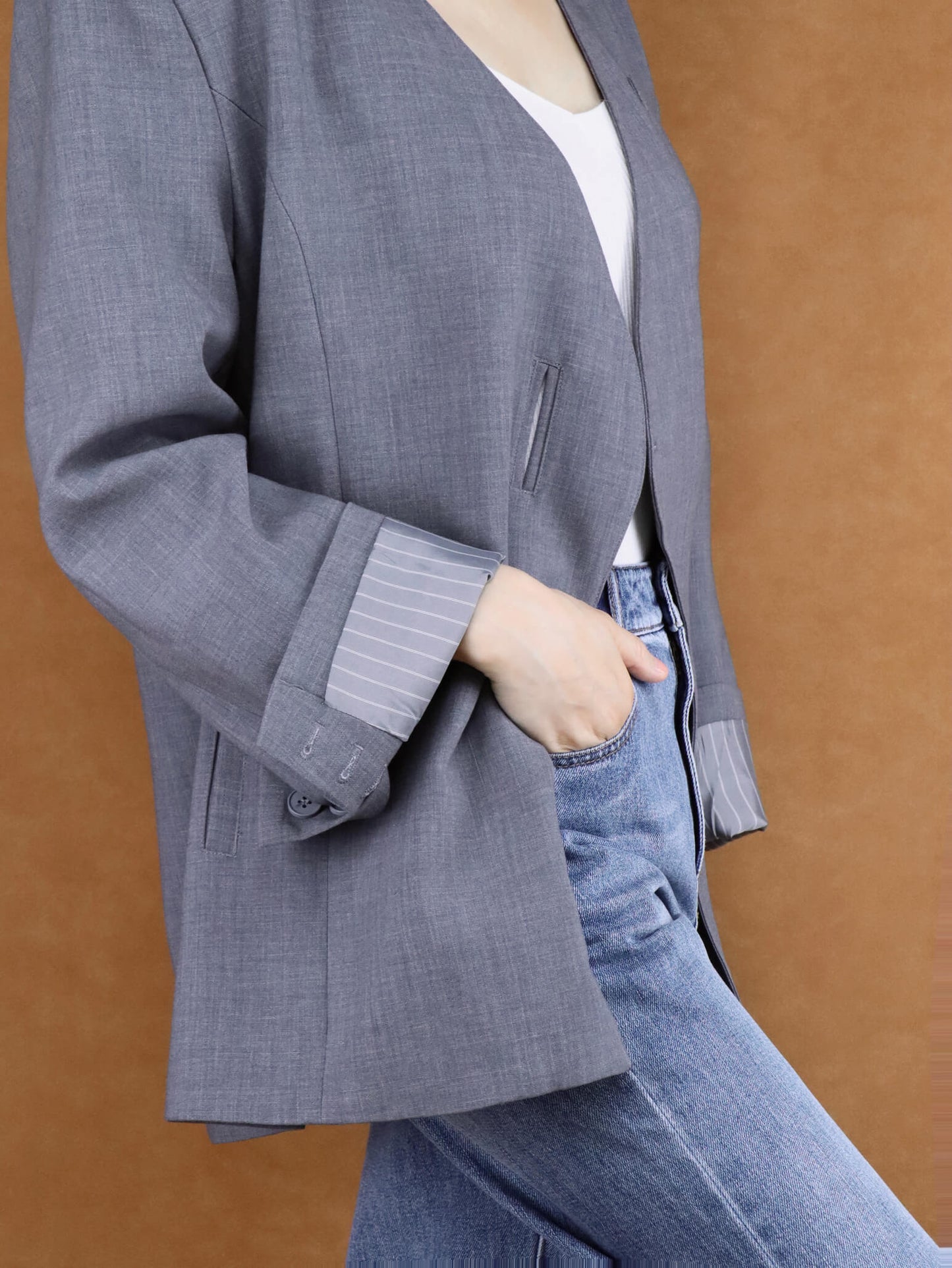 Relaxed Fit Blazer | pair with jeans