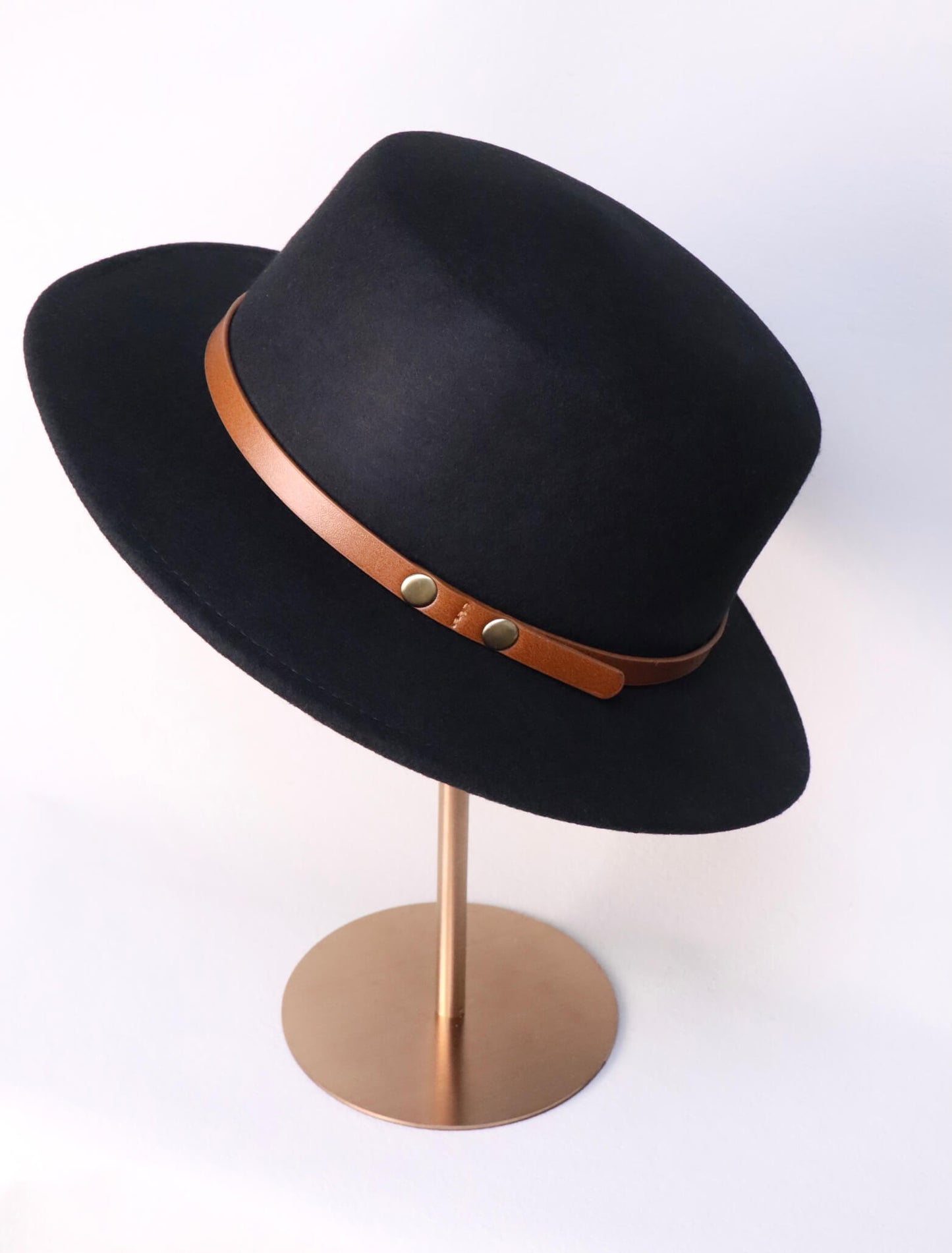 100% Wool Fedora Hat 