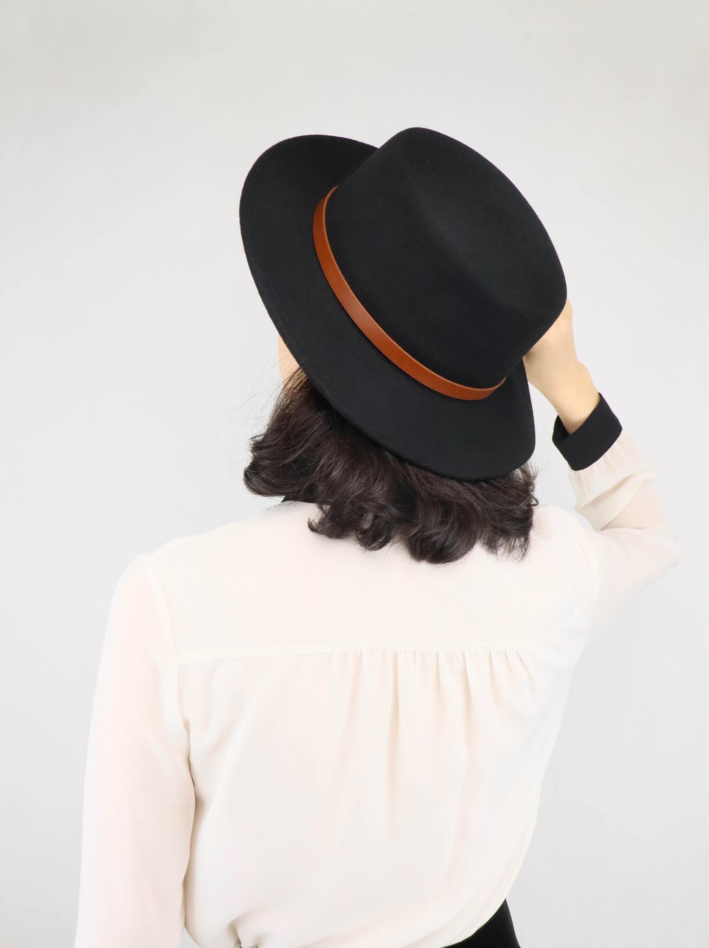 100% Wool Fedora Hat 