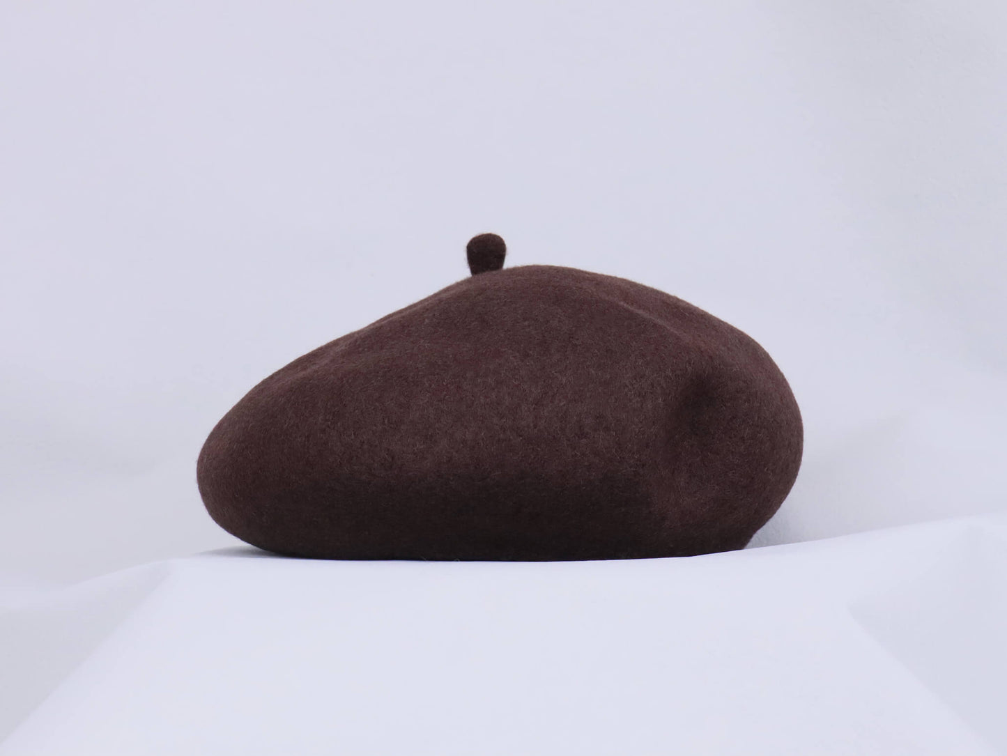 Wool Solid Beret Hat