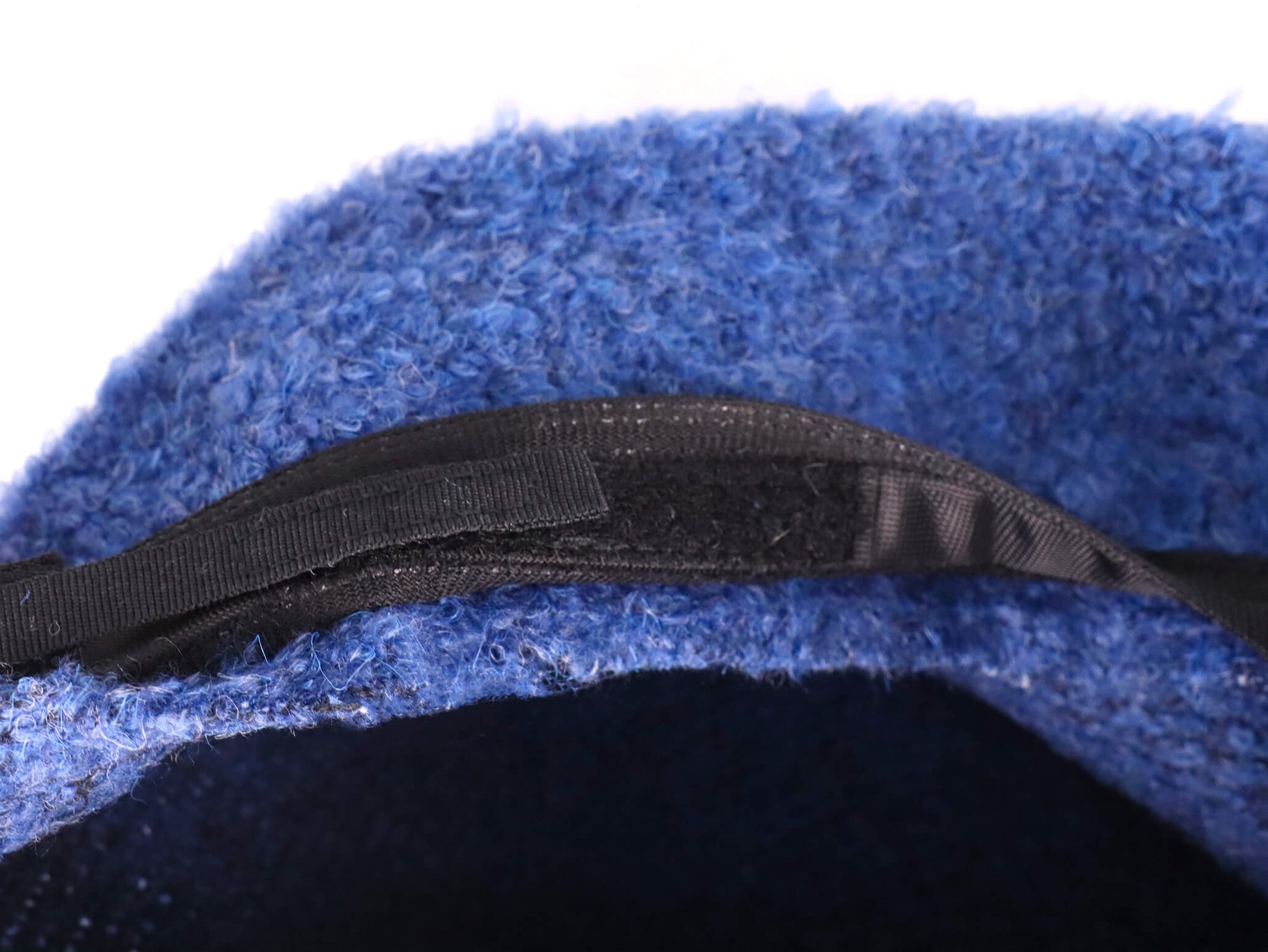 Velcro inside to adjust head size