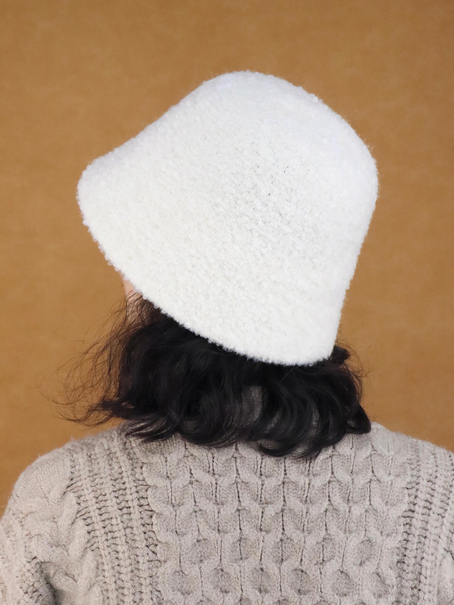 Wool Knitted Bucket Hat