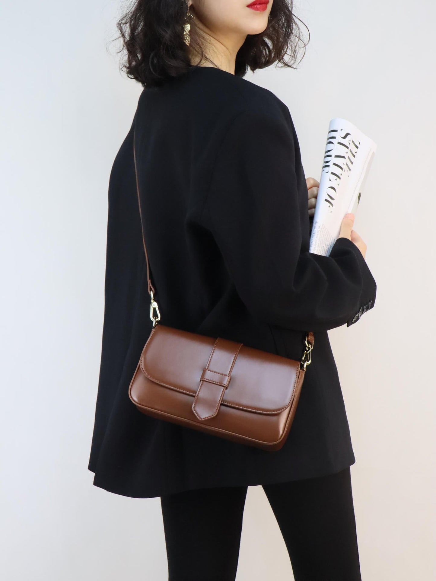 Leather Crossbody Bag