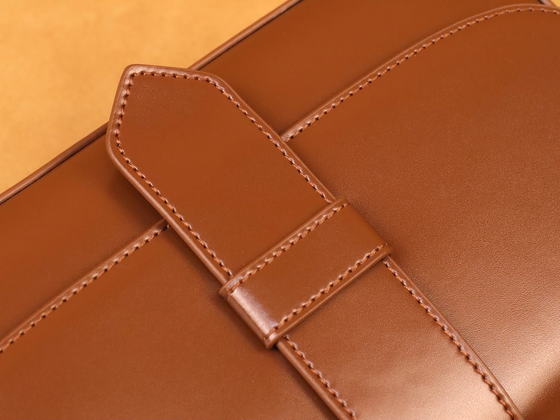 Leather Crossbody Bag | top split leather