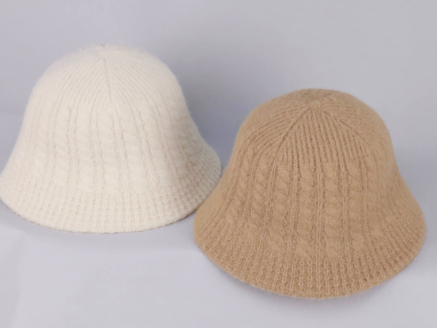 Wool Knitted Bucket Hat