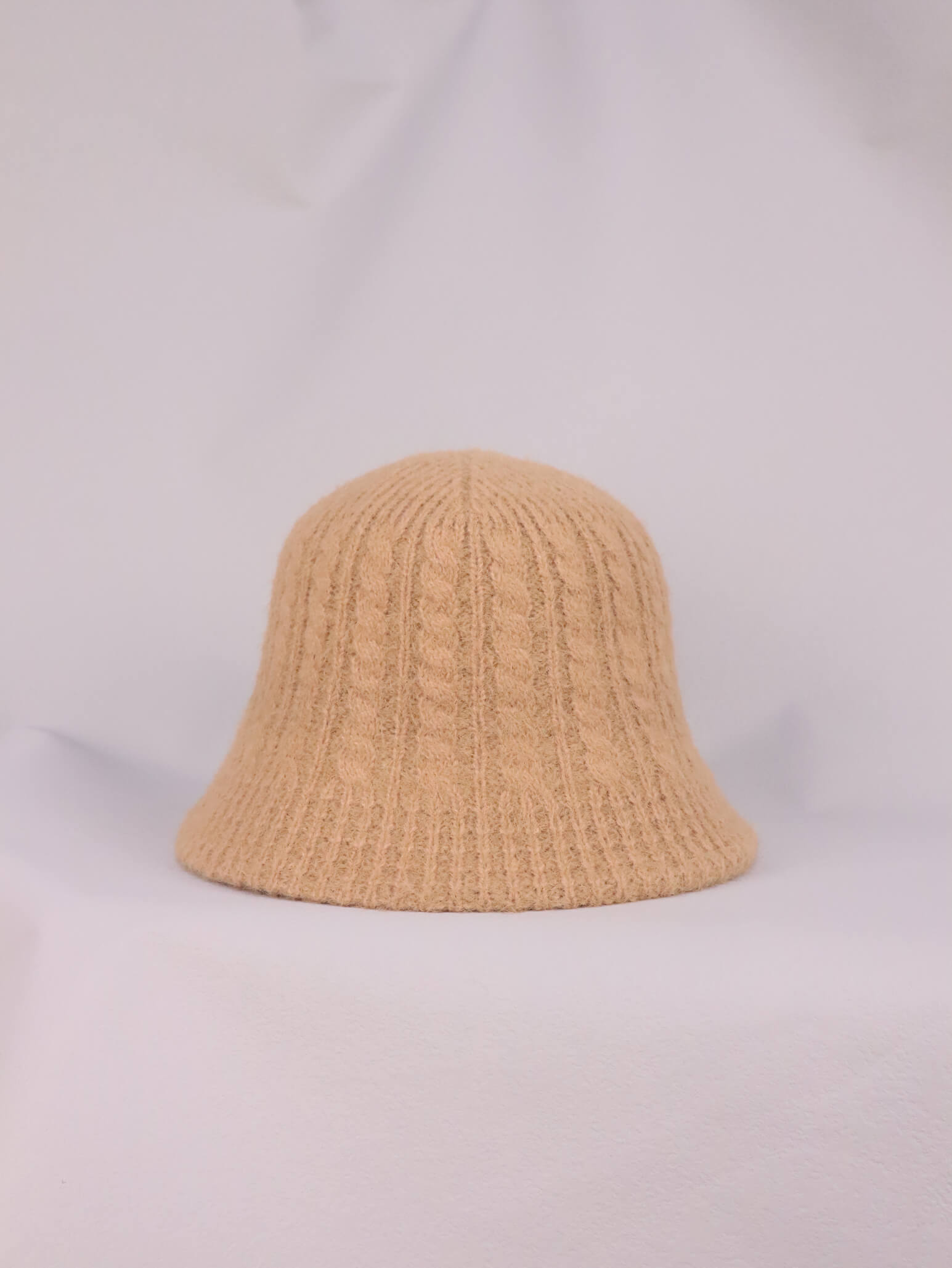 Wool Knitted Bucket Hat