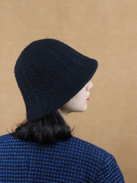 Wool Knitted Bucket Hat