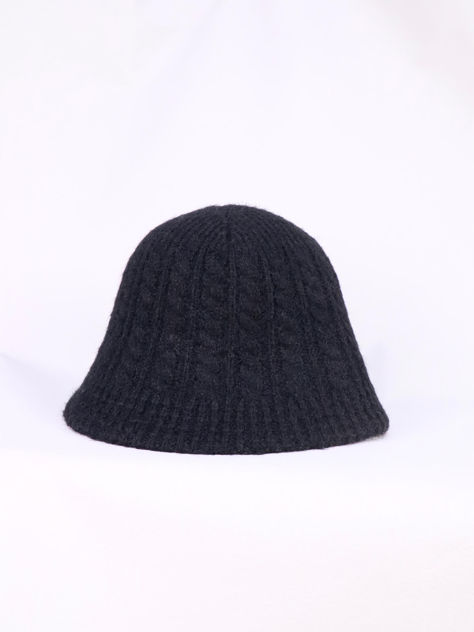 Wool Knitted Bucket Hat