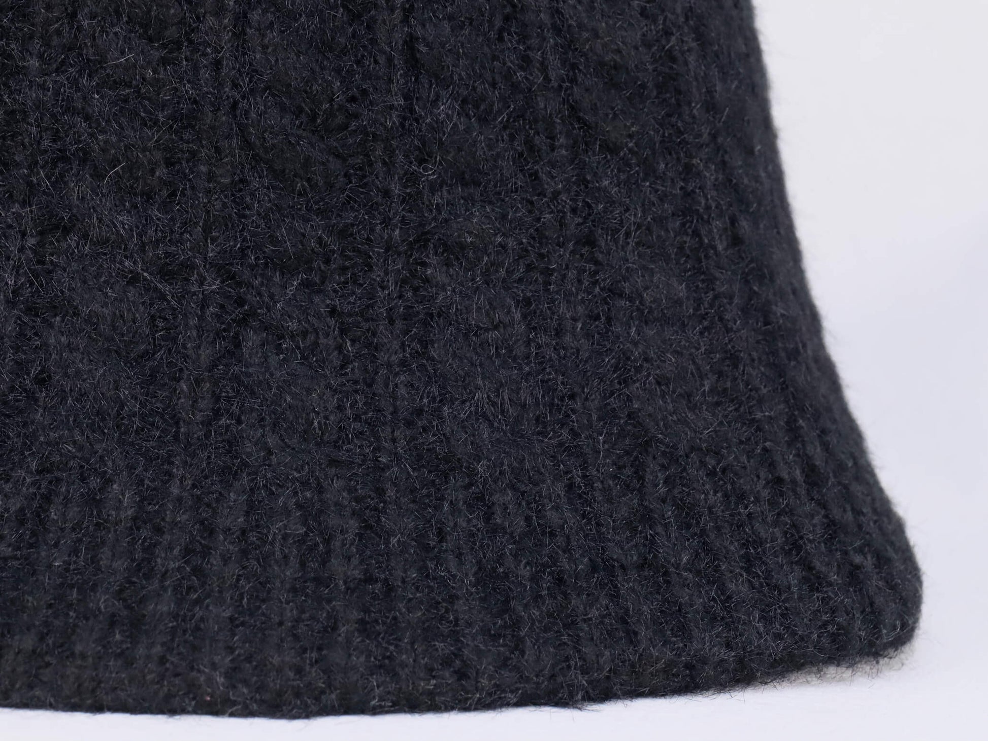 Wool Knitted Bucket Hat