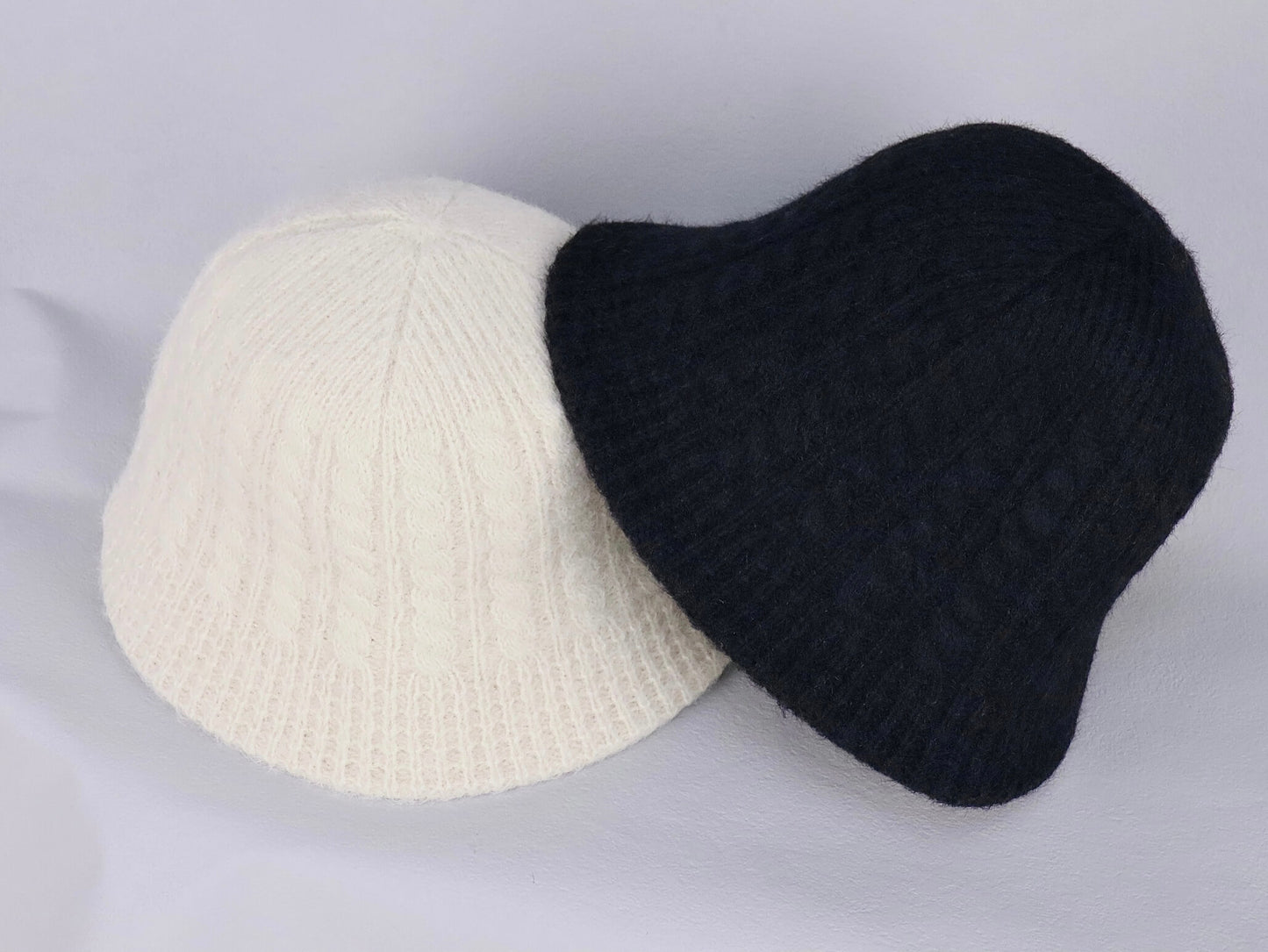 Wool Knitted Bucket Hat