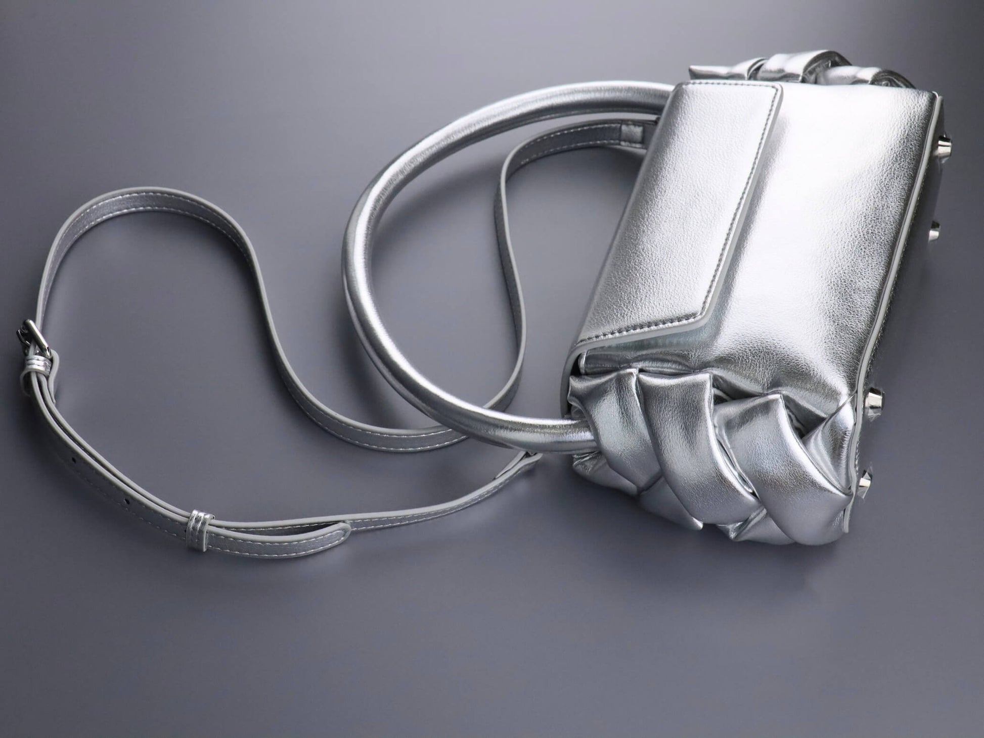 Leather Shoulder Bag | with long leather strap for crossbody