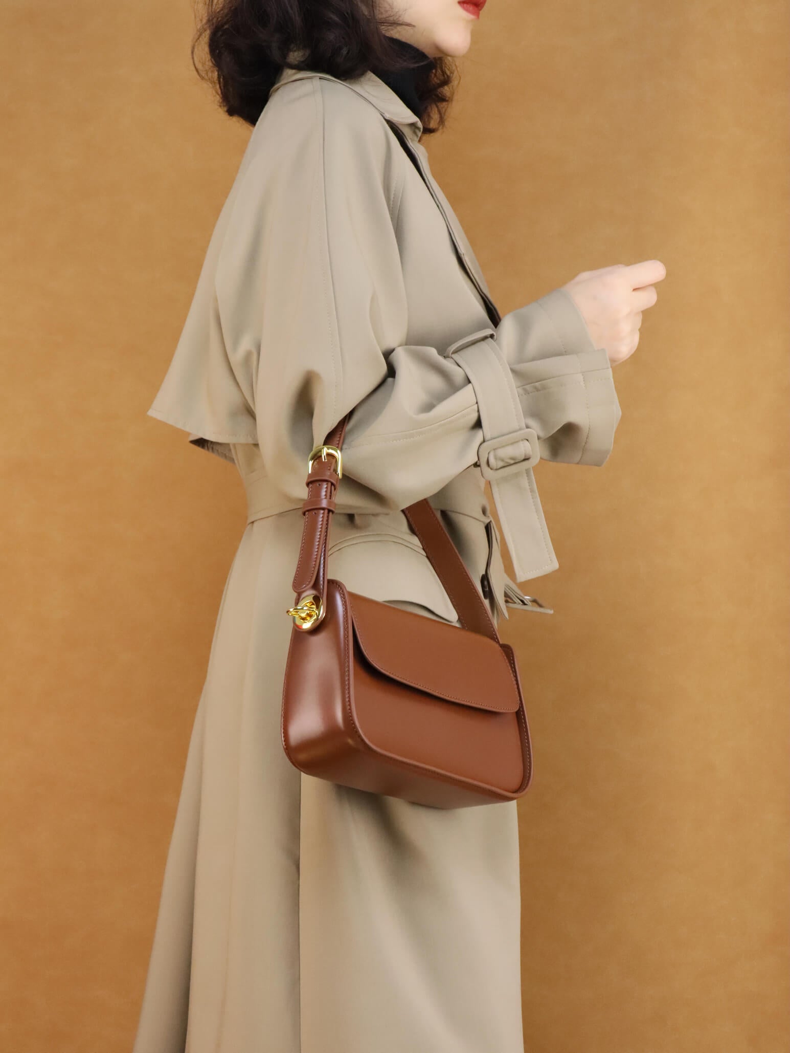 Crossbody Leather Bag | Shoulder Bag