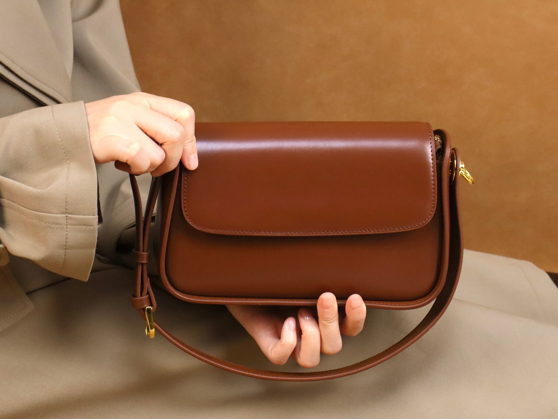 Crossbody Leather Bag | Shoulder Bag