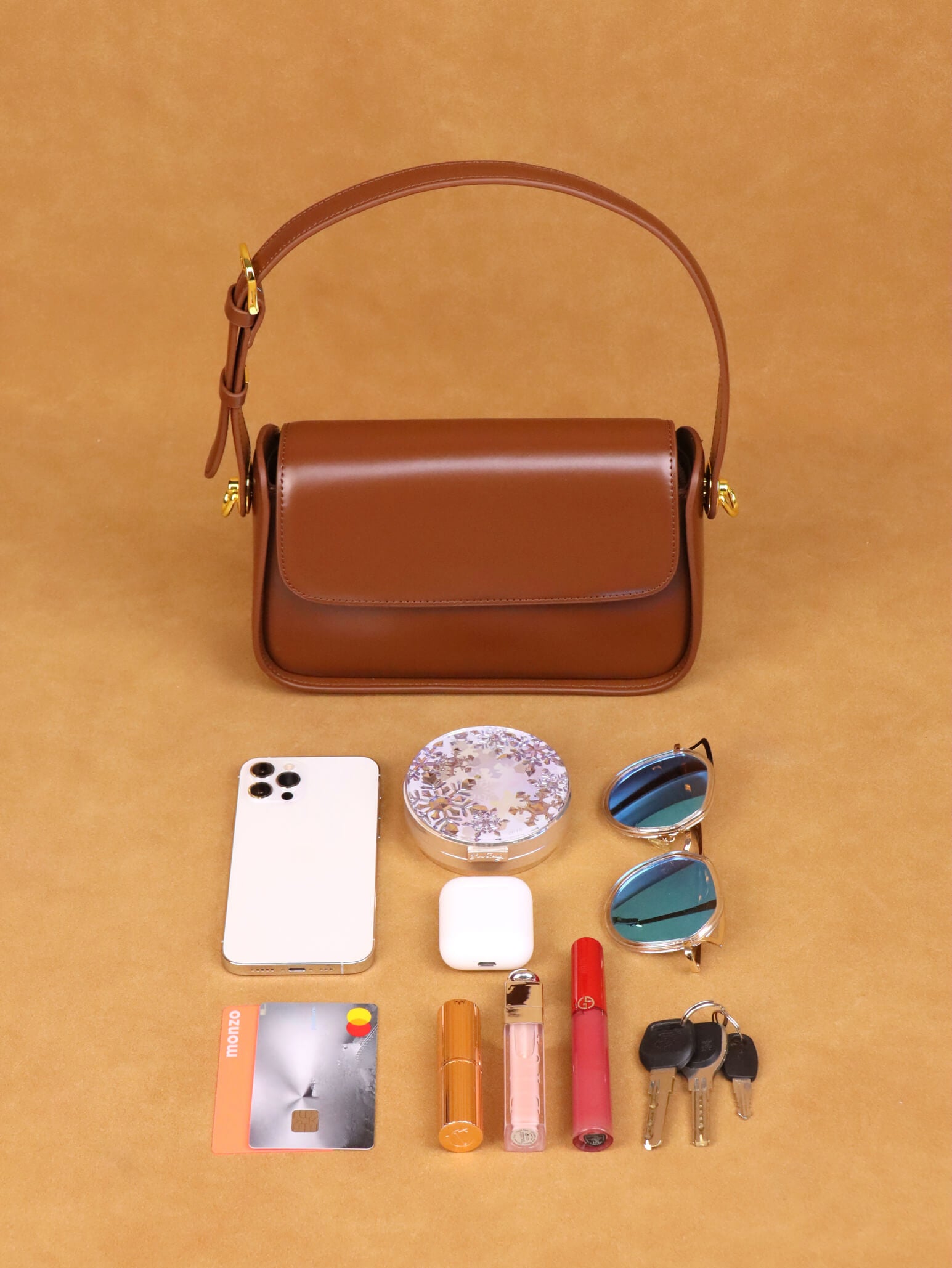 Crossbody Leather Bag | Shoulder Bag | large capacity